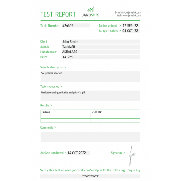 AkraLabs Tadalafil 20 – Bild 2