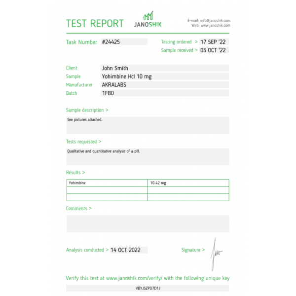AkraLabs Yohimbine – Bild 2